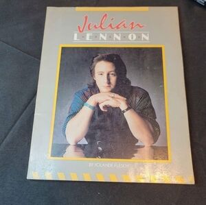 JULIAN LENNON Yolande Flesch  1985 first printing paperback